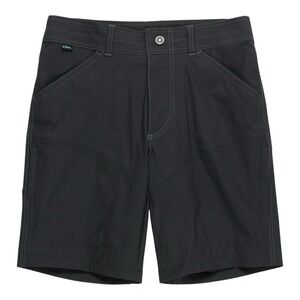 Kuhl Renegade Shorts Mens 32x10 Dark Gray Outdoor Hiking Casual Zip Pocket